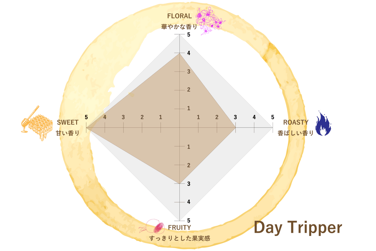Day Tripper&lt;br&gt;浅煎り - Trip Coffee®