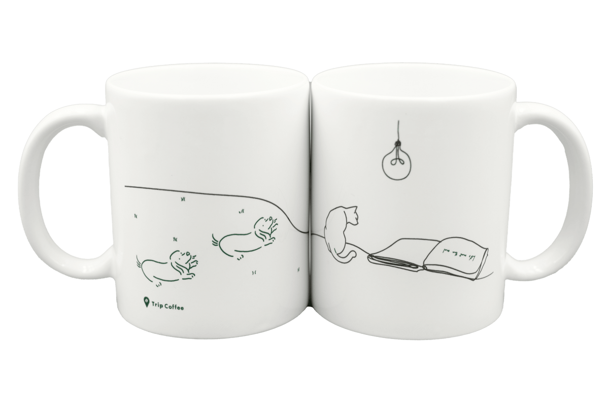 Line Drawing ”Desk” - Trip Coffee®