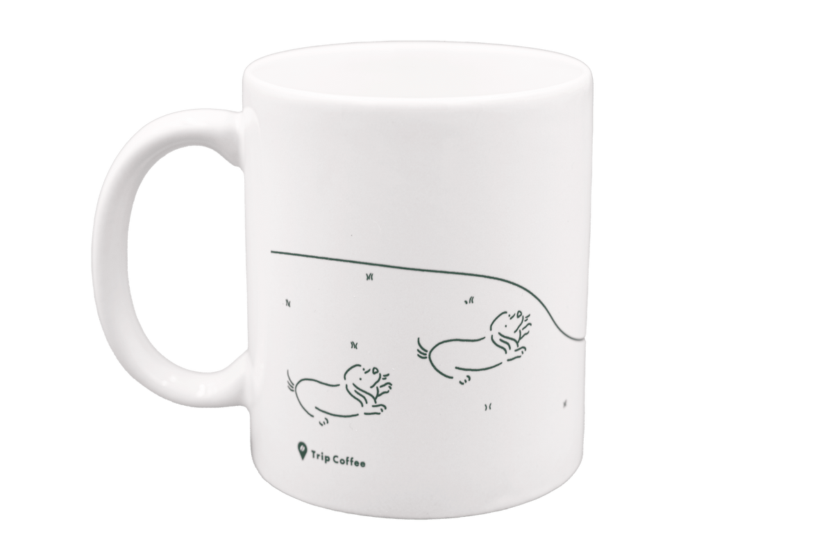 line drawing ”Fun!” - Trip Coffee®