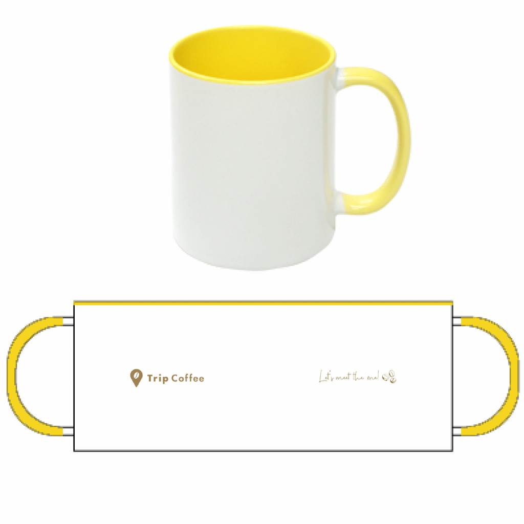 Trip Coffee オリジナルマグ "Trip Coffee"/yellow - Trip Coffee®